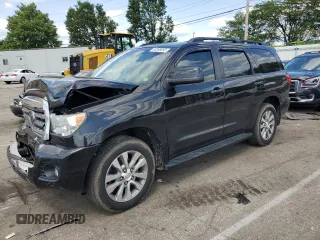 2015 Toyota Sequoia Limited with VIN 5TDJW5G16FS126223, listed as a Copart auction lot 62368093 with 152,698 mi miles. Bid and sale history available at carsss.com. Image 1.