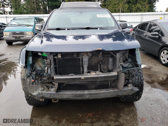 2006 Nissan Xterra X with VIN 5N1AN08WX6C543180, listed as a Copart auction lot 86398554 with 144,998 mi miles and Salvage Title. Bid and sale history available at carsss.com. Image 5.