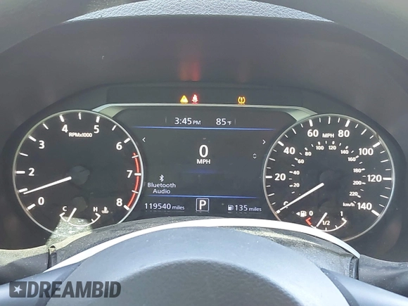 2020 Nissan Altima S with VIN 1N4BL4BV3LC232567, listed as a IAAI auction lot 39725803 with 119,540 mi miles and . Bid and sale history available at DreamBid. Image 7.
