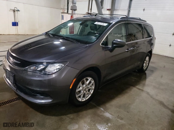 2021 Chrysler Voyager LXI with VIN 2C4RC1DG5MR523411, listed as a Copart auction lot 51864975 with 94,374 mi miles and Clean Title. Bid and sale history available at carsss.com. Image 1.