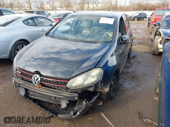 2010 Volkswagen GTI with VIN WVWHV7AJ5AW086277, listed as a IAAI auction lot 41753354 with 192,788 mi miles. Bid and sale history available at carsss.com. Image 2.
