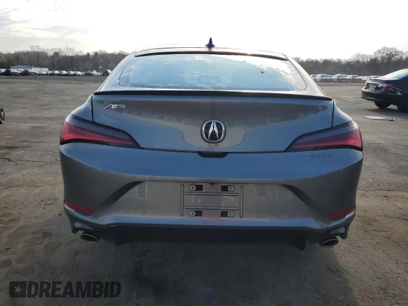 2024 Acura Integra w/A-Spec Package z VIN 19UDE4H37RA027620, wystawiony jako Copart lot #54165895 z przebiegiem 4 283 mil mil oraz Szkoda całkowita • Salvage title. Historia ofert i sprzedaży dostępna na DreamBid. Obrazek 6.