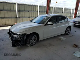 2017 BMW 3 Series 320i with VIN WBA8E1G5XHNU13227, listed as a Copart auction lot 52637135 with 97,458 mi miles and Salvage Title. Bid and sale history available at carsss.com. Image 1.