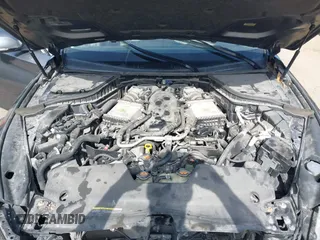2016 Infiniti Q50 3.0t Red Sport 400 with VIN JN1FV7AR8GM451720, listed as a IAAI auction lot 42163857 with 122,158 mi miles. Bid and sale history available at carsss.com. Image 10.