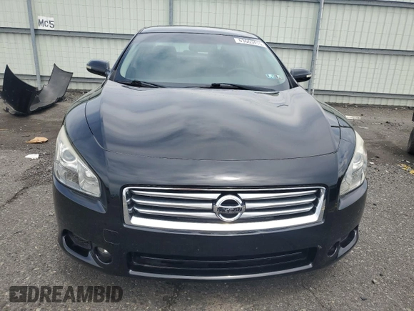 2014 Nissan Maxima S with VIN 1N4AA5AP2EC907337, listed as a Copart auction lot 63663415 with 52,260 mi miles and Salvage title. Bid and sale history available at DreamBid. Image 5.