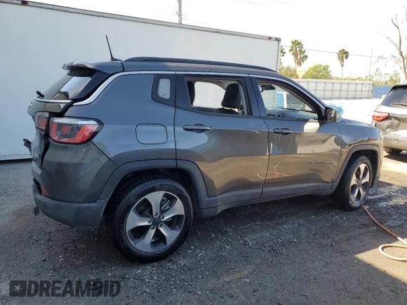 2017 Jeep Compass Latitude with VIN 3C4NJCBB6HT669441, listed as a Copart auction lot 49225475 with 61,568 mi miles and Salvage title. Bid and sale history available at DreamBid. Image 3.