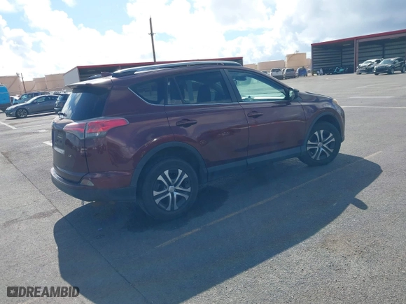 2017 Toyota RAV4 LE with VIN JTMZFREV1HD101924, listed as a IAAI auction lot 41255565 with 204,092 mi miles. Bid and sale history available at carsss.com. Image 4.