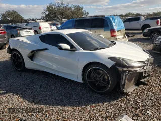 2020 Chevrolet Corvette 3LT with VIN 1G1Y82D42L5110729, listed as a Copart auction lot 82878894 with 27,674 mi miles and Salvage Title. Bid and sale history available at carsss.com. Image 4.