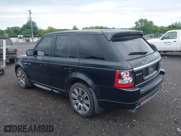 2013 Land Rover Range Rover Sport SC with VIN SALSH2E44DA801337, listed as a IAAI auction lot 42648671 with 89,116 mi miles and . Bid and sale history available at DreamBid. Image 3.