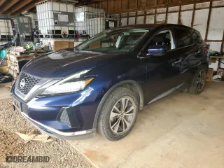 2023 Nissan Murano S with VIN 5N1AZ2AJ4PC108834, listed as a Copart auction lot 48602245 with 33,506 mi miles and Clean Title. Bid and sale history available at carsss.com. Image 1.