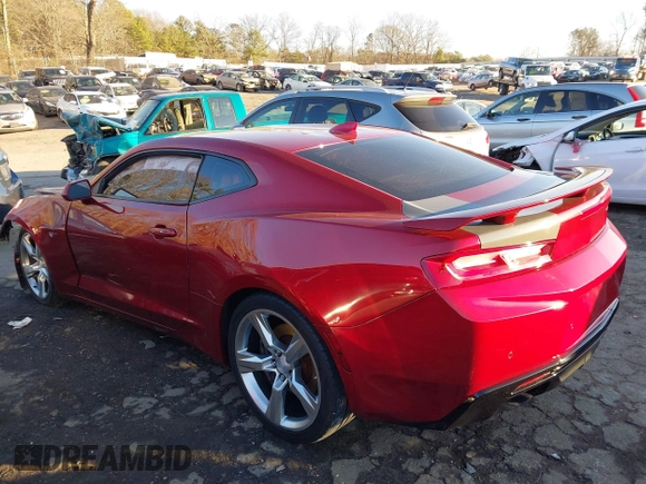 2016 Chevrolet Camaro 2SS with VIN 1G1FH1R72G0123374, listed as a IAAI auction lot 41218442 with Not provided miles and . Bid and sale history available at DreamBid. Image 3.