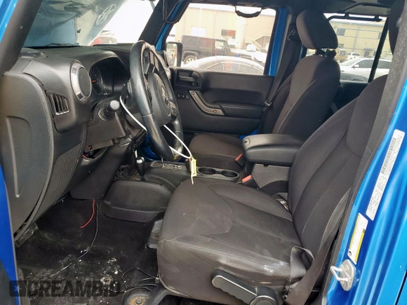 2015 Jeep Wrangler Unlimited Sport with VIN 1C4BJWDG1FL726599, listed as a Copart auction lot 57483935 with 112,067 mi miles and Clean title. Bid and sale history available at DreamBid. Image 7.