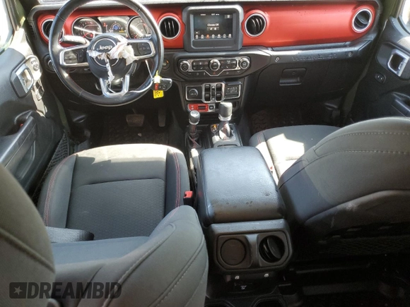 2020 Jeep Wrangler Unlimited Rubicon z VIN 1C4HJXFG9LW329455, wystawiony jako Copart lot #47429375 z przebiegiem 57 629 mil mil oraz Szkoda całkowita • Salvage title. Historia ofert i sprzedaży dostępna na DreamBid. Obrazek 8.