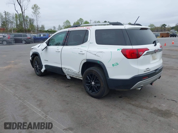 2018 GMC Acadia SLT with VIN 1GKKNMLS7JZ119339, listed as a IAAI auction lot 41948558 with 123,187 mi miles and . Bid and sale history available at carsss.com. Image 3.