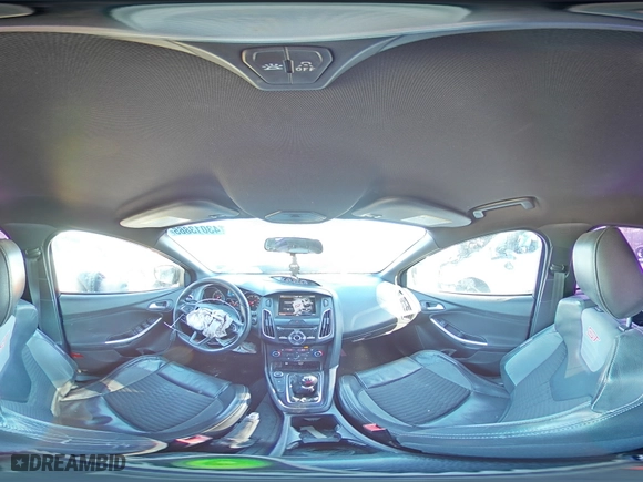 2015 Ford Focus ST with VIN 1FADP3L99FL281267, listed as a Copart auction lot 43013865 with 106,953 mi miles and Salvage Title. Bid and sale history available at carsss.com. Image 13.