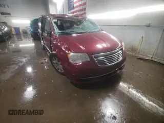 2012 Chrysler Town & Country with VIN 2C4RC1BG1CR338631, listed as a Copart auction lot 45802795 with 163,187 mi miles and Salvage Title. Bid and sale history available at DreamBid. Image 14.