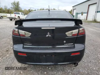 2011 Mitsubishi Lancer GTS with VIN JA32U8FW4BU035092, listed as a Copart auction lot 72950754 with Not Provided miles and Salvage Title. Bid and sale history available at carsss.com. Image 6.