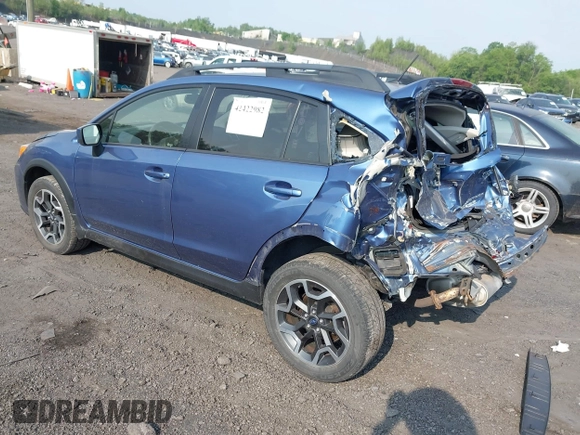 2016 Subaru Crosstrek Premium with VIN JF2GPABC3G8225257, listed as a IAAI auction lot 42422982 with 92,290 mi miles and . Bid and sale history available at DreamBid. Image 3.