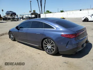 2023 Mercedes-Benz EQS with VIN W1KCG4EB5PA037372, listed as a Copart auction lot 69892454 with 8,756 mi miles and Salvage Title. Bid and sale history available at carsss.com. Image 2.