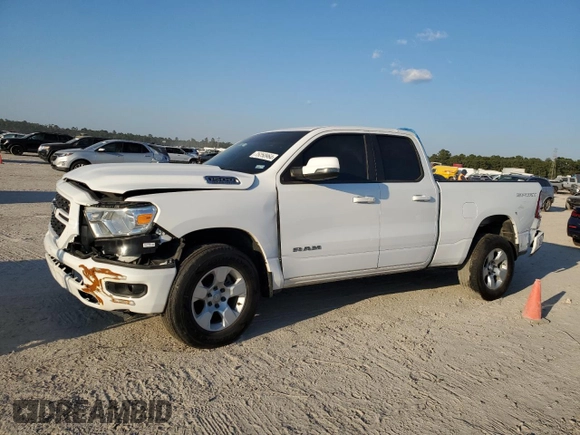 2023 Ram 1500 Big Horn with VIN 1C6SRFBTXPN554661, listed as a Copart auction lot 75250964 with 19,560 mi miles and Salvage Title. Bid and sale history available at carsss.com. Image 1.