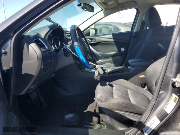 2014 Mazda Mazda6 i Sport with VIN JM1GJ1U67E1140340, listed as a Copart auction lot 45281935 with 0 mi miles and Salvage Title. Bid and sale history available at carsss.com. Image 7.