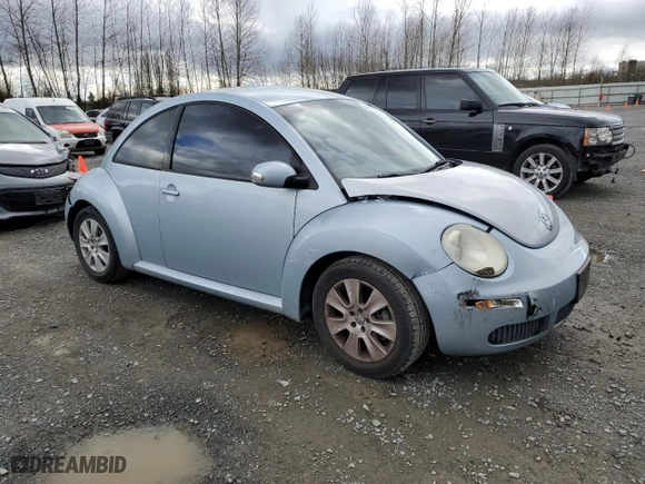 2009 Volkswagen New Beetle Coupe S with VIN 3VWPG31C39M513206, listed as a Copart auction lot 48652615 with 126,182 mi miles and Salvage Title. Bid and sale history available at carsss.com. Image 4.