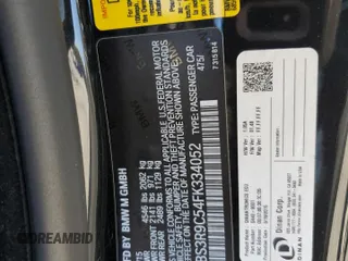2015 BMW M4 with VIN WBS3R9C54FK334052, listed as a Copart auction lot 67044522 with 69,998 mi miles. Bid and sale history available at carsss.com. Image 10.