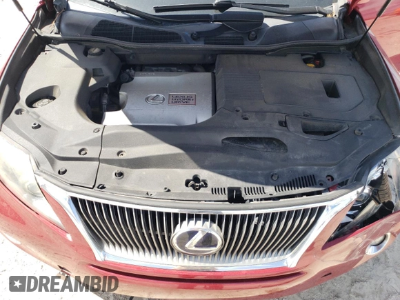 2012 Lexus RX 450h with VIN JTJBC1BA3C2049887, listed as a Copart auction lot 56978415 with 162,626 mi miles and Salvage title. Bid and sale history available at DreamBid. Image 12.