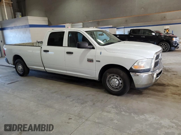 2010 Ram 2500 ST with VIN 3D7TP2CT8AG186559, listed as a Copart auction lot 82789714 with 158,736 mi miles and Salvage title. Bid and sale history available at DreamBid. Image 4.