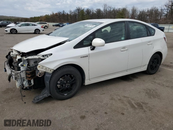 2014 Toyota Prius Four with VIN JTDKN3DU1E0382314, listed as a Copart auction lot 53436745 with 235,097 mi miles and Salvage Title. Bid and sale history available at carsss.com. Image 1.