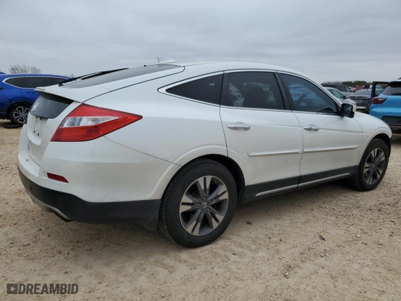2015 Honda Crosstour EX-L with VIN 5J6TF1H54FL002014, listed as a Copart auction lot 46111465 with NaN miles and Salvage Title. Bid and sale history available at carsss.com. Image 3.