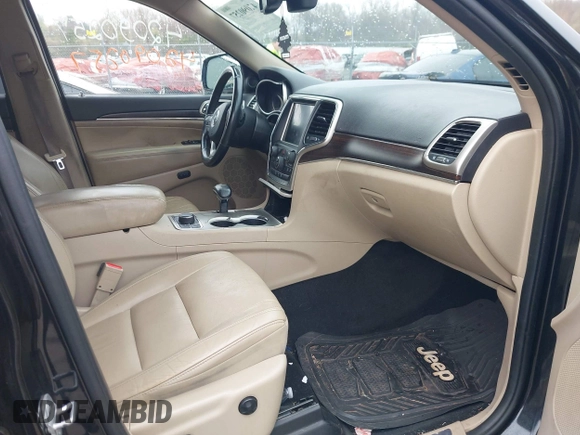 2014 Jeep Grand Cherokee Limited z VIN 1C4RJFBG0EC195654, wystawiony jako IAAI lot #42090257 z przebiegiem 195 615 mil mil oraz . Historia ofert i sprzedaży dostępna na DreamBid. Obrazek 5.