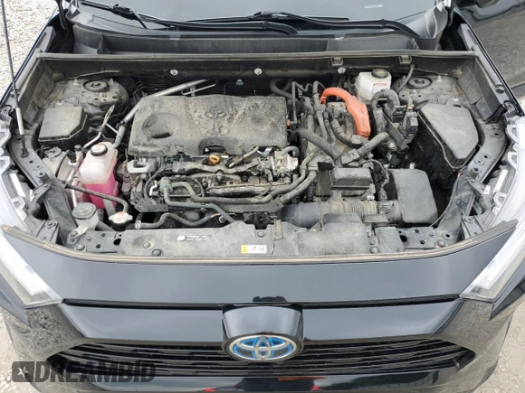 2022 Toyota RAV4 Hybrid SE with VIN 4T3T6RFV3NU089312, listed as a Copart auction lot 59324525 with 49,493 mi miles and Salvage title. Bid and sale history available at DreamBid. Image 12.