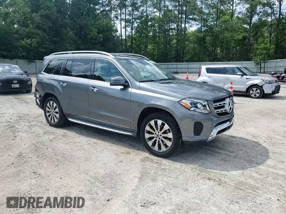2017 Mercedes-Benz GLS 450 with VIN 4JGDF6EE0HA961612, listed as a Copart auction lot 62366834 with 95,465 mi miles and Salvage Title. Bid and sale history available at DreamBid. Image 11.