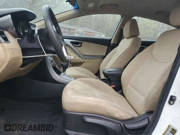 2012 Hyundai Elantra Limited z VIN 5NPDH4AE1CH066866, wystawiony jako Copart lot #51072305 z przebiegiem 133 086 mil mil oraz Szkoda całkowita • Salvage title. Historia ofert i sprzedaży dostępna na DreamBid. Obrazek 7.