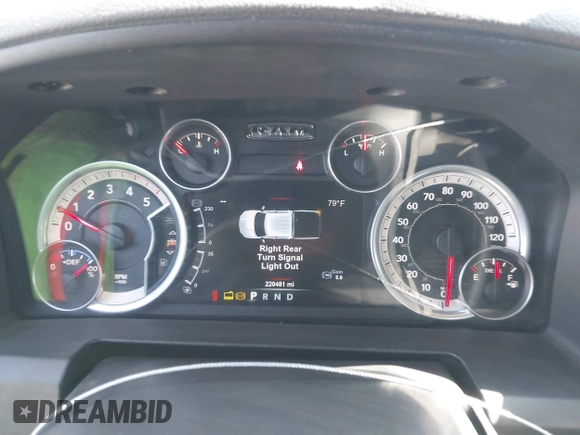 2015 Ram 2500 SLT with VIN 3C6UR5ML3FG674244, listed as a IAAI auction lot 42550144 with 220,481 mi miles and . Bid and sale history available at DreamBid. Image 7.