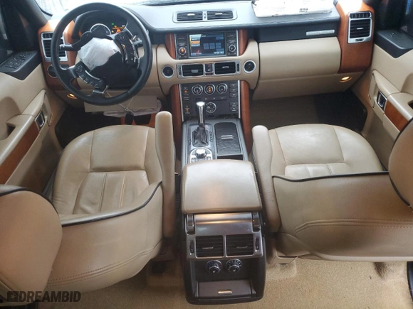 2012 Land Rover Range Rover HSE with VIN SALME1D44CA387407, listed as a Copart auction lot 43020105 with 126,198 mi miles and Salvage Title. Bid and sale history available at carsss.com. Image 8.