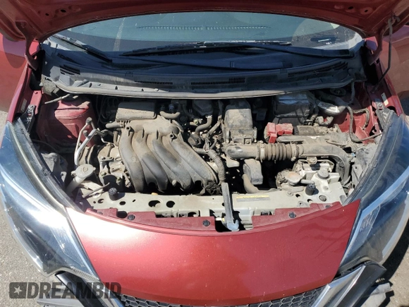 2017 Nissan Note SV with VIN 3N1CE2CP4HL361445, listed as a Copart auction lot 64514415 with 91,521 mi miles and Salvage title. Bid and sale history available at DreamBid. Image 11.