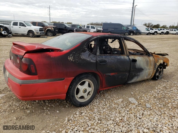 2001 Chevrolet Impala LS with VIN 2G1WH55K619330770, listed as a Copart auction lot 82307474 with 0 mi miles and Non Repairable. Bid and sale history available at carsss.com. Image 3.
