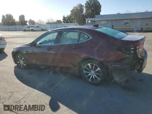 2016 Acura TLX with VIN 19UUB1F33GA000969, listed as a Copart auction lot 48366705 with 110,563 mi miles and Salvage Title. Bid and sale history available at carsss.com. Image 2.
