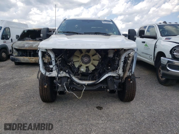 2022 Ford Super Duty F-250 SRW XL with VIN 1FD7W2B61NEG27788, listed as a Copart auction lot 57755934 with 41,419 mi miles and Salvage Title. Bid and sale history available at carsss.com. Image 5.