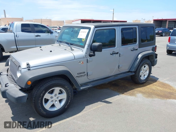 2016 Jeep Wrangler Unlimited Freedom with VIN 1C4BJWDG7GL109953, listed as a IAAI auction lot 42140111 with 24,570 mi miles and . Bid and sale history available at DreamBid. Image 17.
