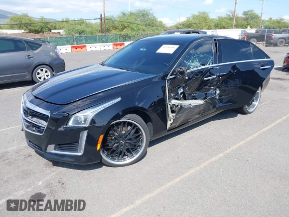 2016 Cadillac CTS Sedan Luxury Collection RWD with VIN 1G6AR5SX8G0167026, listed as a IAAI auction lot 41526996 with 76,612 mi miles. Bid and sale history available at carsss.com. Image 17.