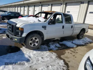 2008 Ford F-250 XL z VIN 1FTSW20588EE14690, wystawiony jako Copart lot #41655395 z przebiegiem Nie podano mil oraz Szkoda całkowita • Salvage title. Historia ofert i sprzedaży dostępna na DreamBid. Obrazek 1.