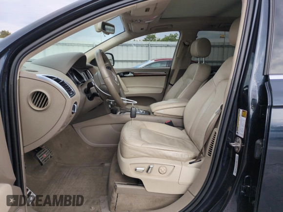 2012 Audi Q7 Premium Plus with VIN WA1LGAFE8CD003527, listed as a Copart auction lot 56162055 with 164,758 mi miles and Salvage title. Bid and sale history available at DreamBid. Image 7.