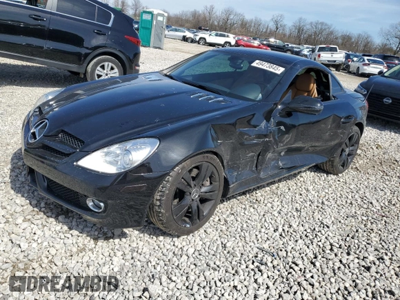 2009 Mercedes-Benz SLK 350 z VIN WDBWK58F79F209190, wystawiony jako Copart lot #49473845 z przebiegiem 39 487 mil mil oraz Szkoda całkowita • Salvage title. Historia ofert i sprzedaży dostępna na DreamBid. Obrazek 1.