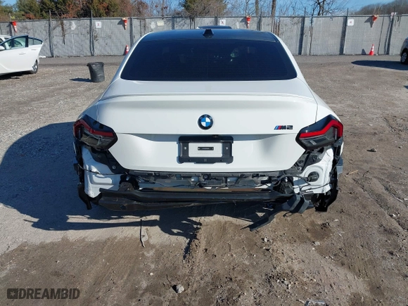 2023 BMW M2 with VIN 3MF13DM04P8D56879, listed as a IAAI auction lot 41174901 with 11,459 mi miles. Bid and sale history available at carsss.com. Image 6.