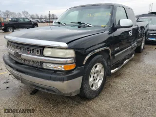 1999 Chevrolet Silverado 1500 LS with VIN 2GCEC19T4X1227822, listed as a Copart auction lot 47485125 with 181,016 mi miles and Salvage Title. Bid and sale history available at carsss.com. Image 1.