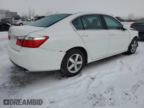2015 Honda Accord Sedan LX with VIN 1HGCR2F34FA802121, listed as a Copart auction lot 46115235 with 126,084 mi miles and Salvage Title. Bid and sale history available at carsss.com. Image 3.
