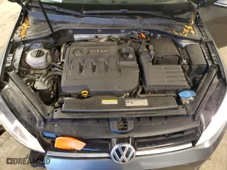 2015 Volkswagen Golf TDI SEL with VIN 3VW2A7AU2FM037182, listed as a Copart auction lot 73104252 with 105,653 mi miles. Bid and sale history available at carsss.com. Image 12.